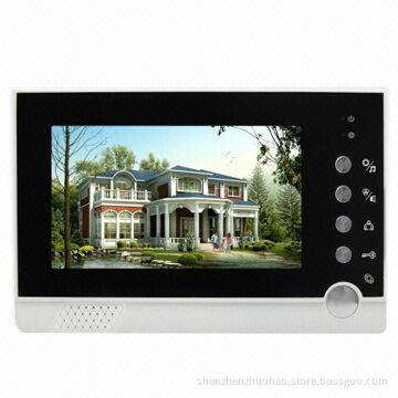 7-inch Large TFT Color Screen HD 3G Digital Video Doorphone Camera with Monitor Function